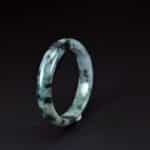 Asian Jewelry Natural Jadeite Bangle 57mm 200520107