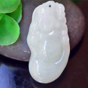 jade Buddha necklace
