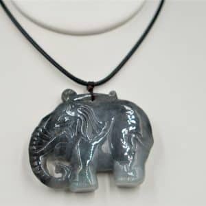 elephant jade pendant