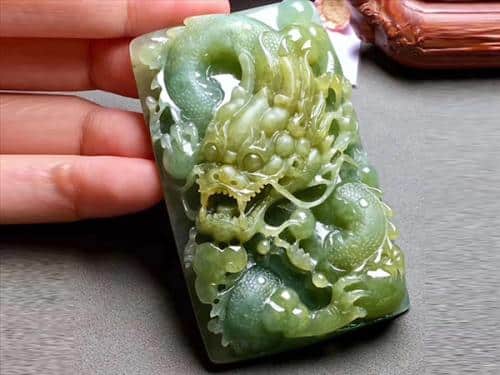 Jade Dragon Pendant Archives - Helen Grade A Jade