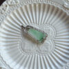 Natural jade pendant silver 925 bail JPT00101 - Image 5