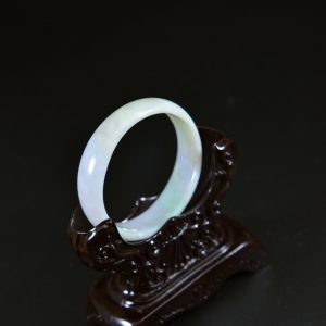 Kid’s jade bangles oval shape small size bangle 45mm 13102004