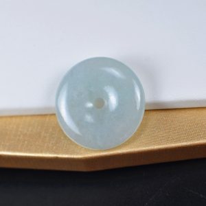 Burmese jade green Safety Natural Jade Pendant necklace 10012021
