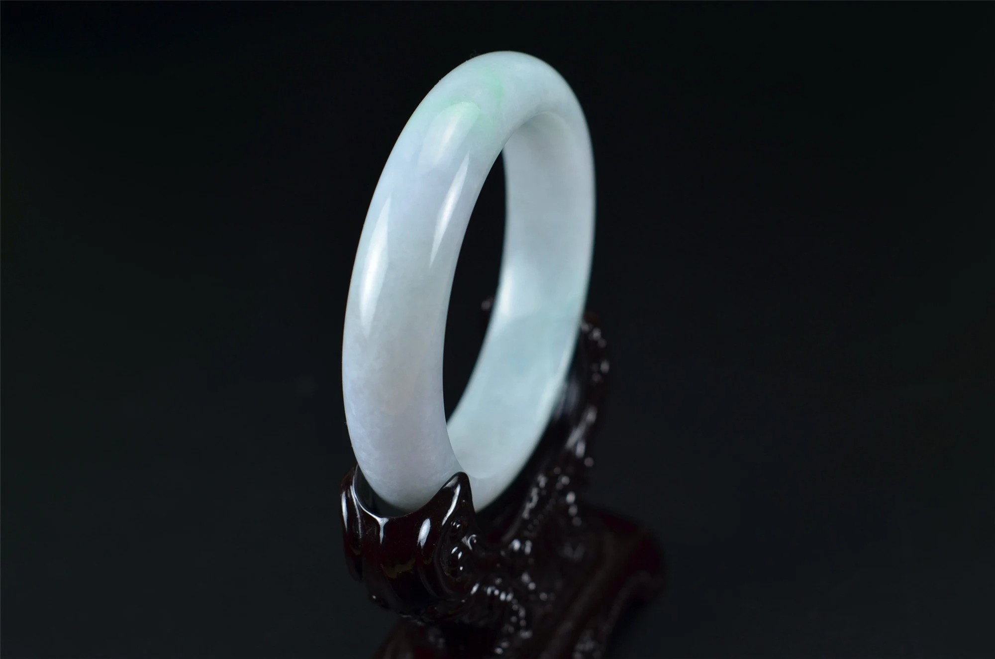 Burma jade Bangle Jadeite 57.9mm - Image 4