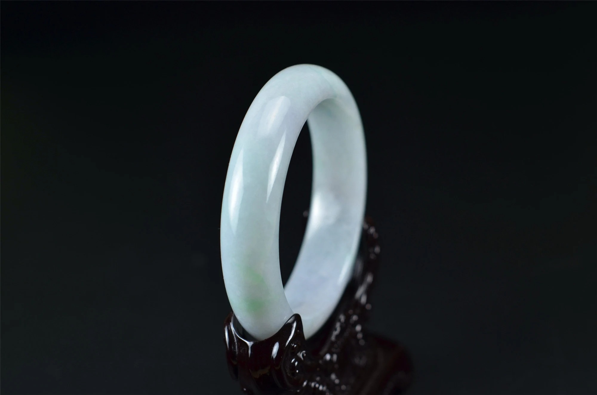 Burma jade Bangle Jadeite 57.9mm - Image 5