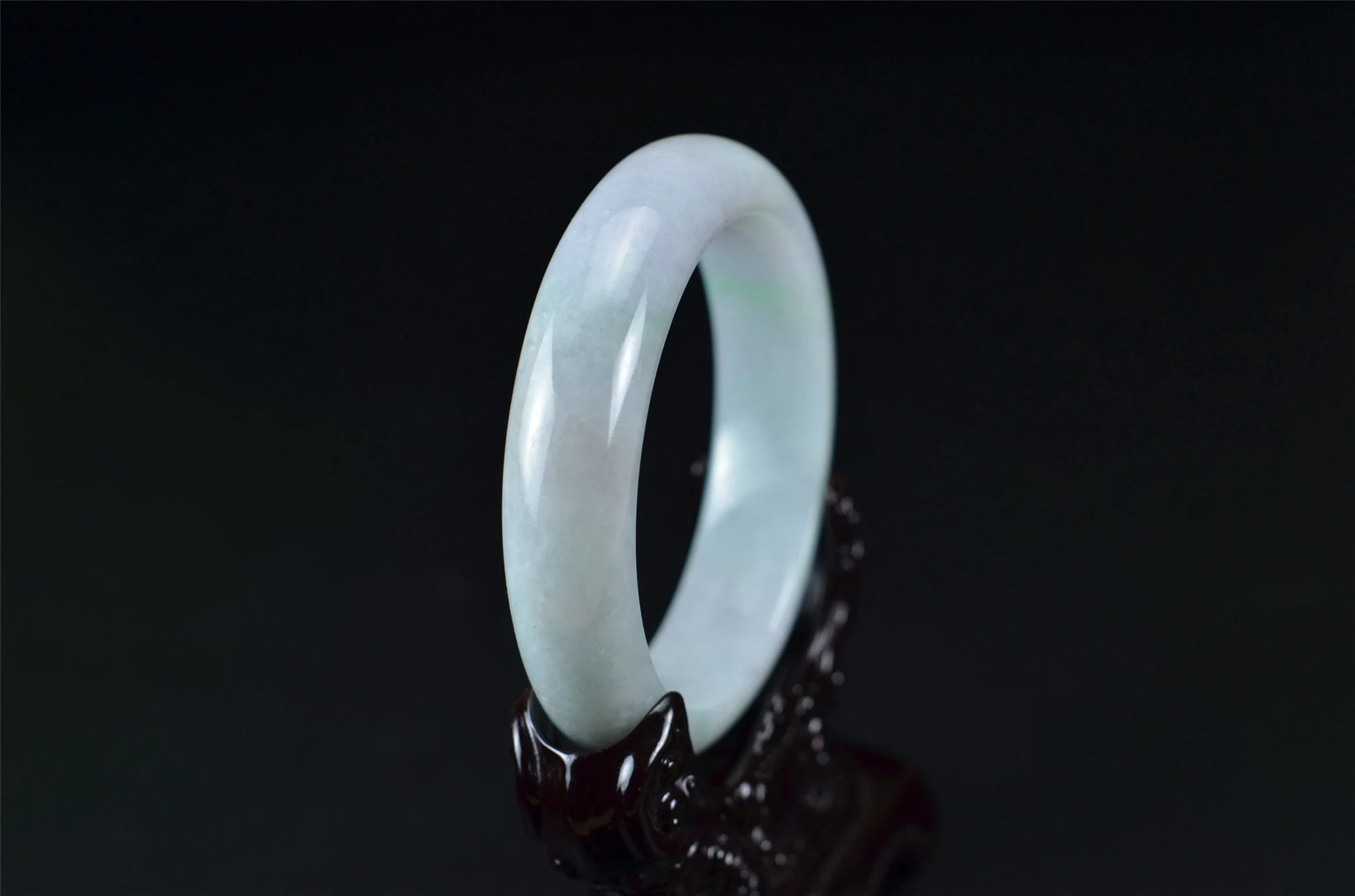 Burma jade Bangle Jadeite 57.9mm - Image 2