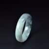 Chinese Grey and Black Jade Bangle 57mm - Image 2