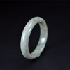 Burmese Round Jade Bangle 58 mm - Image 2