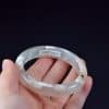 Cherry agate stone bangle 57 mm 20052022 - Image 3