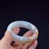Chunky Flower Agate Palmstone bangle 56 mm 20052023 - Image 4