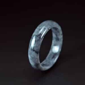 Modern Round Black Jade Bangle 58mm 20052074