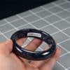 Old Black Jade Bangle 58mm - Image 4