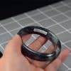 Gemstone Green Black Jade Bangle 58mm - Image 4