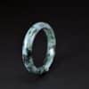 Asian Jewelry Natural Jadeite Bangle 57mm - Image 2