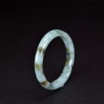 Hand-carved Translucent Jade Bangle 54 mm 200520125