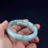 Small Translucent Jade Bangle 53 mm - Image 4