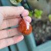 Chinese Natural Nanhong Agate Original Stone Pendant AGAT0013 - Image 2