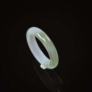 Jade rings stone band ring black 20 mm
