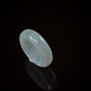Jade rings stone band ring black 18 mm