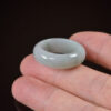 Jade Rings Stone Band Ring Black 18 mm - Image 4