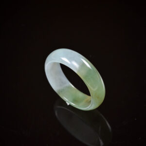 Jade rings stone band ring black 20 mm