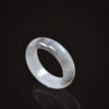 Jade rings stone band black 19.1 mm