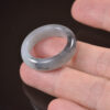 Jade Rings Stone Band Black 19.1 mm - Image 5
