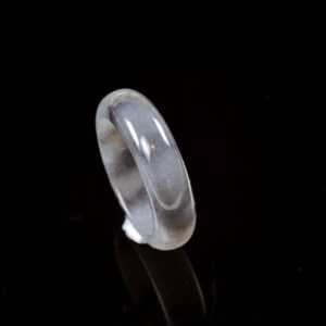 solid natural jade ring