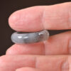 Jade Rings Stone Band Ring Black 17.9mm - Image 5