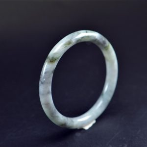 Handwear Mineral stones Green Jadeite Jade Bangle 58mm BG01580006