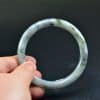 Handwear Mineral stones Green Jadeite Jade Bangle 58mm - Image 4