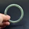 Real Handmade Jade Bangle Burma Jadeite Bracelet 55mm - Image 4
