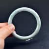 Burmese jade bangles Type A real stone bracelet 55mm - Image 4