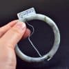 Handwear Mineral stones Green Jadeite Jade Bangle 58mm - Image 5