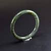 Handmade Jade Bangle Burma Green Jadeite Bracelet 55mm - Image 3