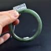 Asian Jade Bangle Burma Jadeite Bracelet 55mm - Image 5