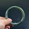 Jade Bangle Hand carving A stone Chinese Bracelet 55 mm - Image 4