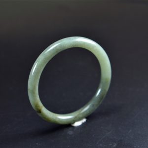 Natural Bangle Bracelet A grade green Jadeite  56 mm BG01550005