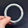 Natural Real Jade Bangle Bracelet Jadeite Asian gifts 56 mm - Image 4