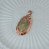 Natural Jadeite PiXiu pendant silver 925 pendant necklace JPT00111 - Image 2