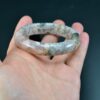 Natural Sakura flower Agate Bangle Madagascar Agate pink bangles 53mm 14022047 - Image 4
