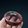Red Brown Ocean Chalcedony bangle 56mm 20052039 - Image 4