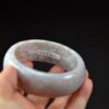 Thick chalcedony Sakura Agate Bangle 59.8mm 20052001 - Image 5