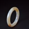 Pink White Cherry Blossom Agate bangle 57 mm 20052007