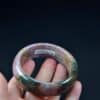 Pink Green Ocean Chalcedony bangle 55mm 20052040 - Image 4