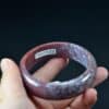Chalcedony Cuff Bracelet Agate Bangle 62mm 20052058 - Image 4