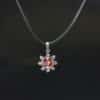 Red Agate Sterling Silver 925 Pendant Necklace AGAT0011 - Image 5