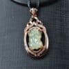 Natural Jadeite PiXiu pendant silver 925 pendant necklace JPT00111 - Image 6