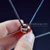Sterling Silver 925 Pendant Lulutong Barrel Agate Necklace Passepartout AGAT0009 - Image 5