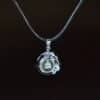 Agate Necklace Sterling Silver 925 Pendant Buddha Inside AGAT0009 - Image 5